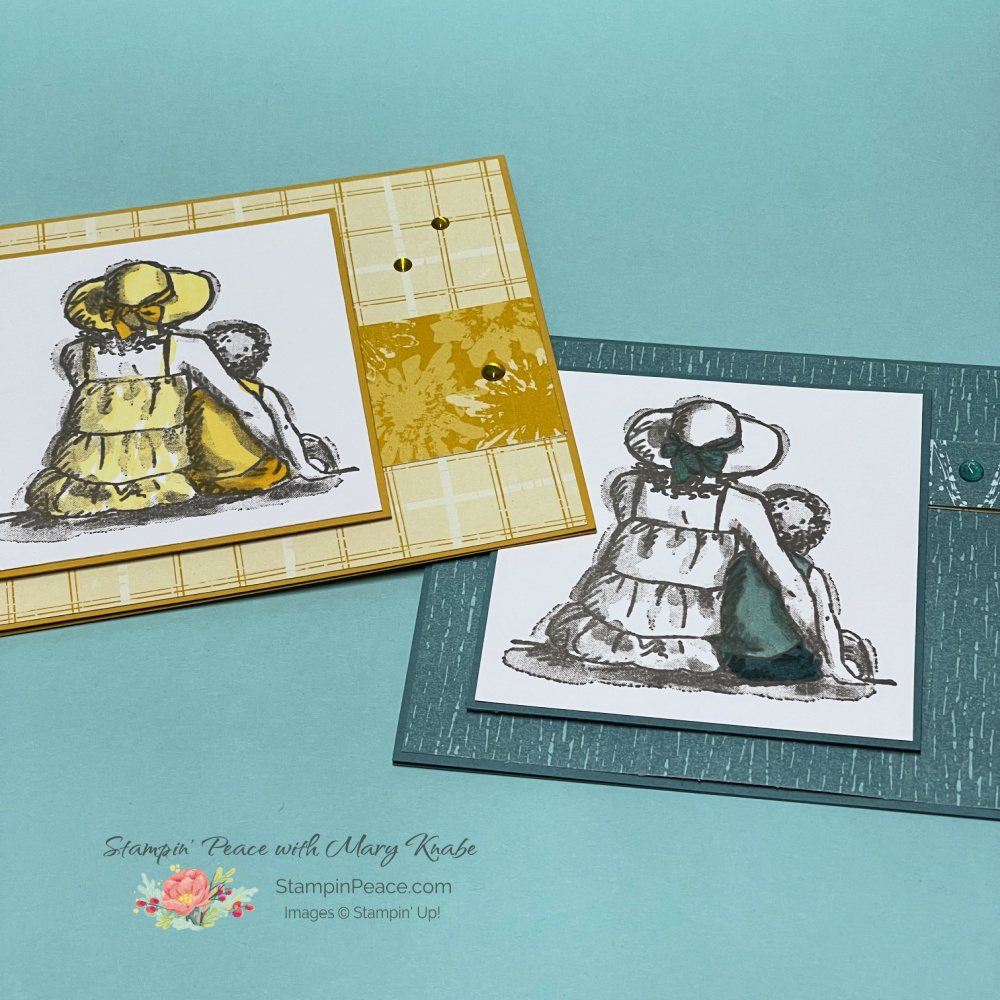 Stampin  up  places in the heart stamp set   mary knabe