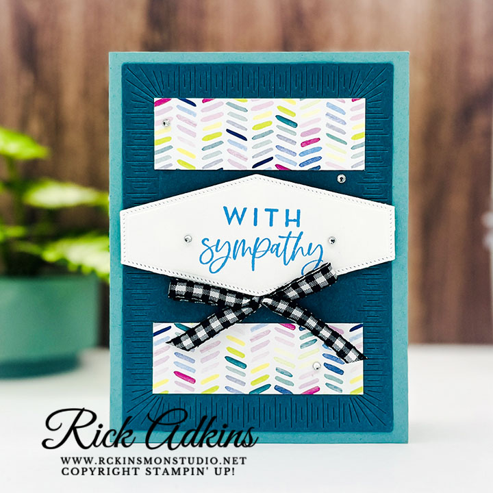 Kindest expressions with sympathy card by rick adkins