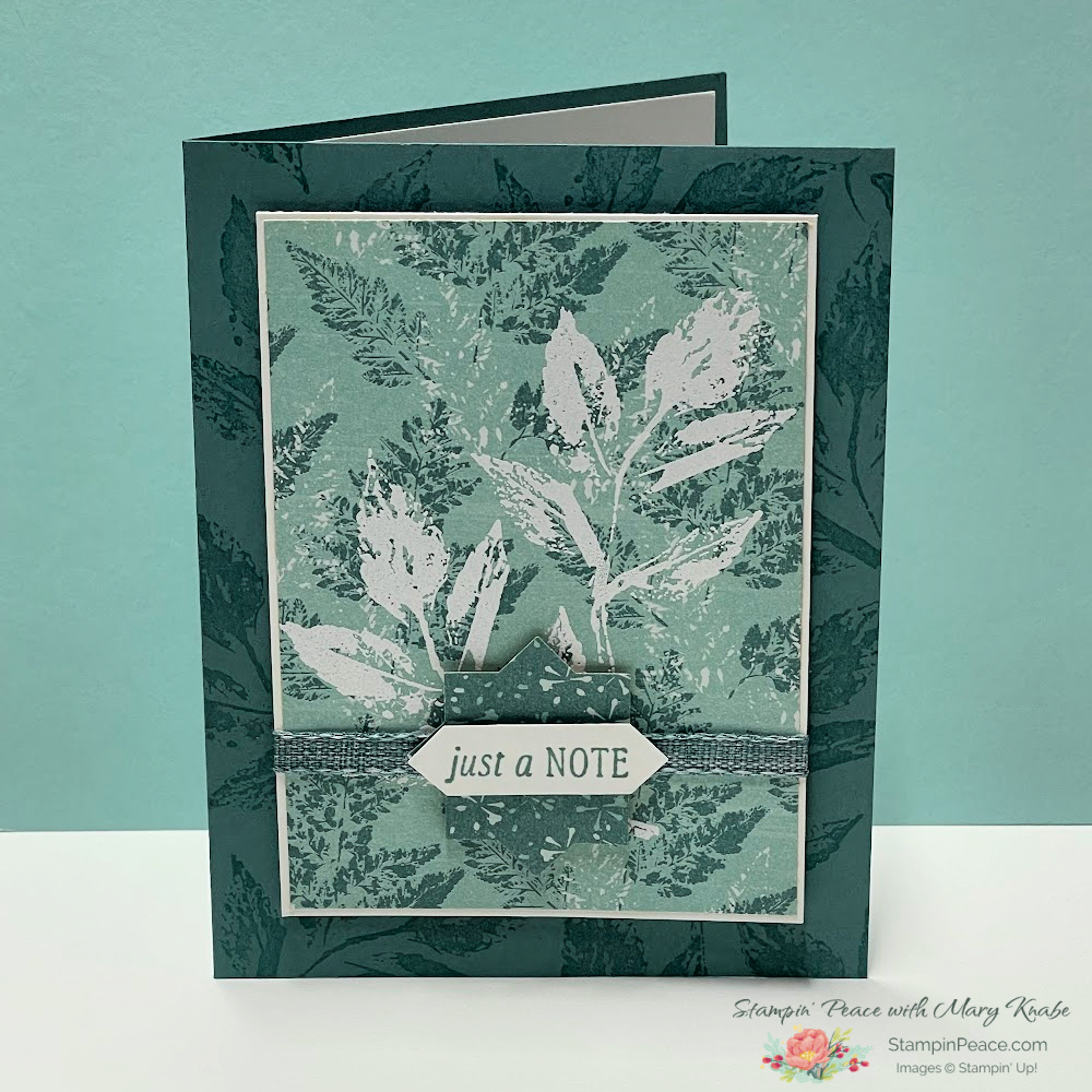 Stampin  up  inked botanicals suite   mary knabe  5 