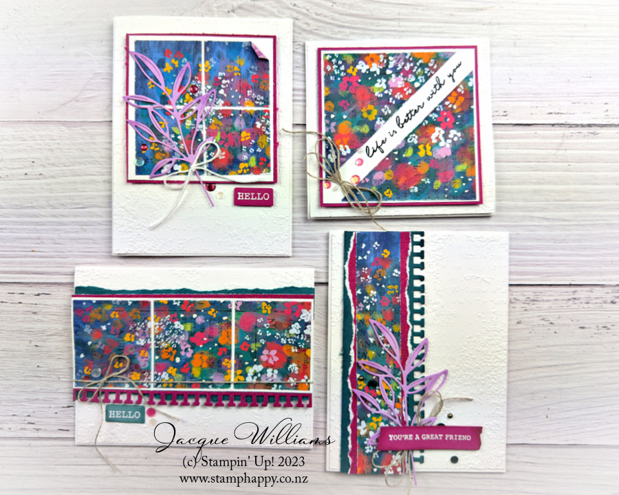 Stampin up gorgeously made masterfully made 6x6 one sheet wonder dsp