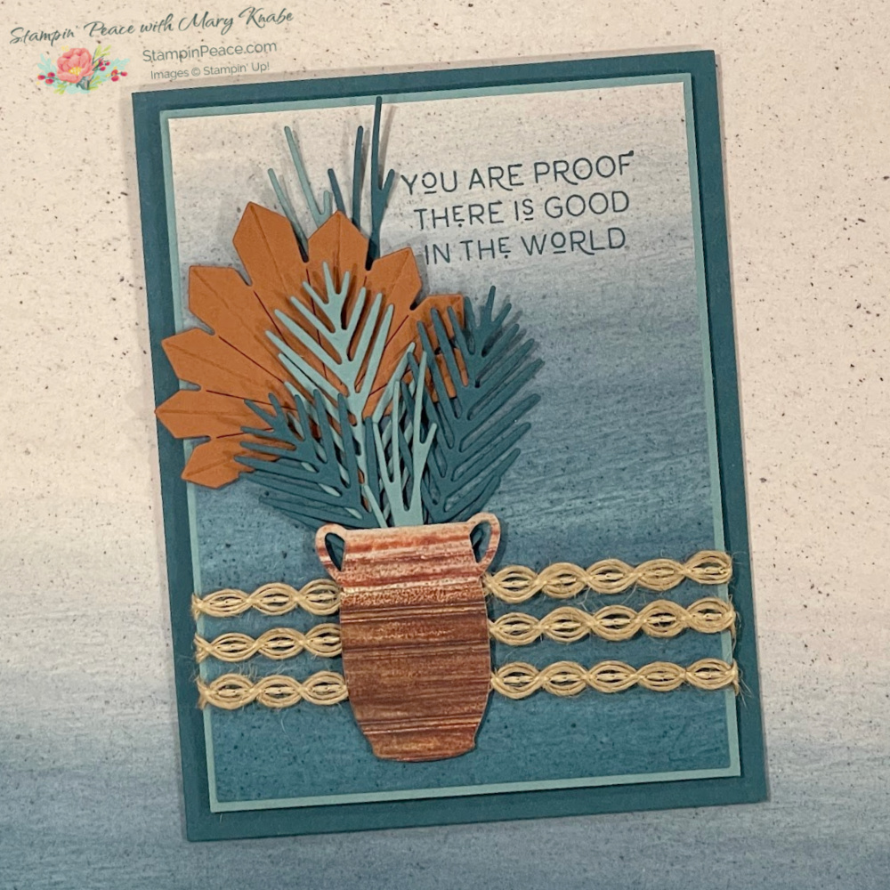 Stampin  up  earthen element suite   mary knabe  1 