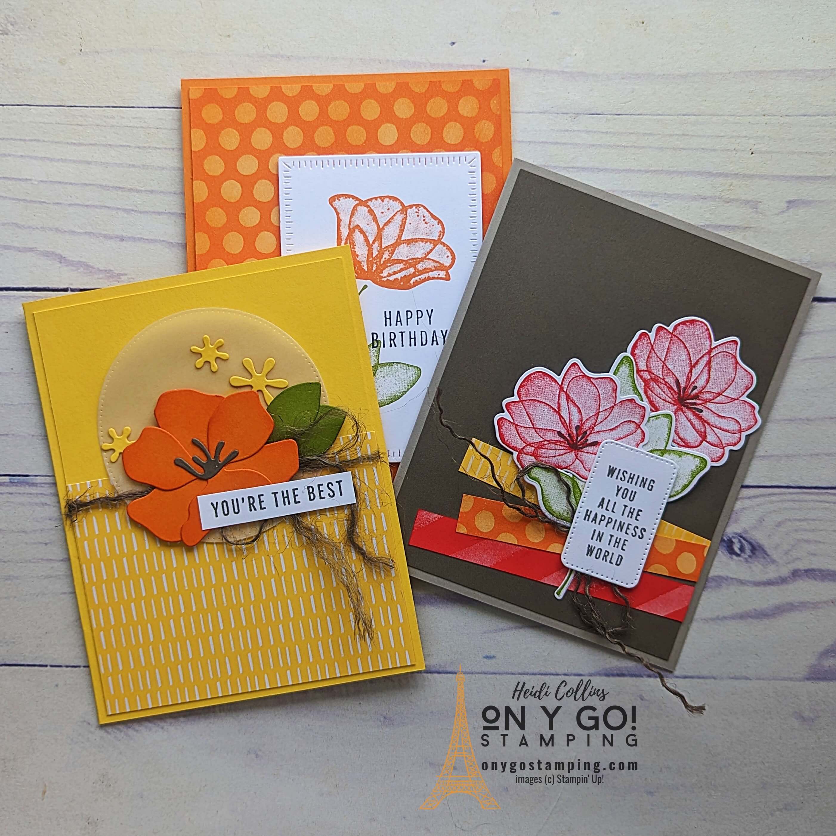 Translucent florals group
