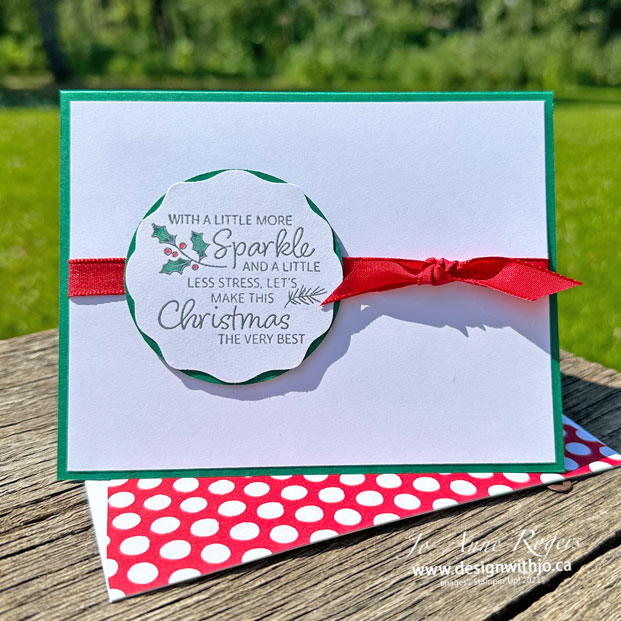 Get a jump on your christmas cards with heat embossing