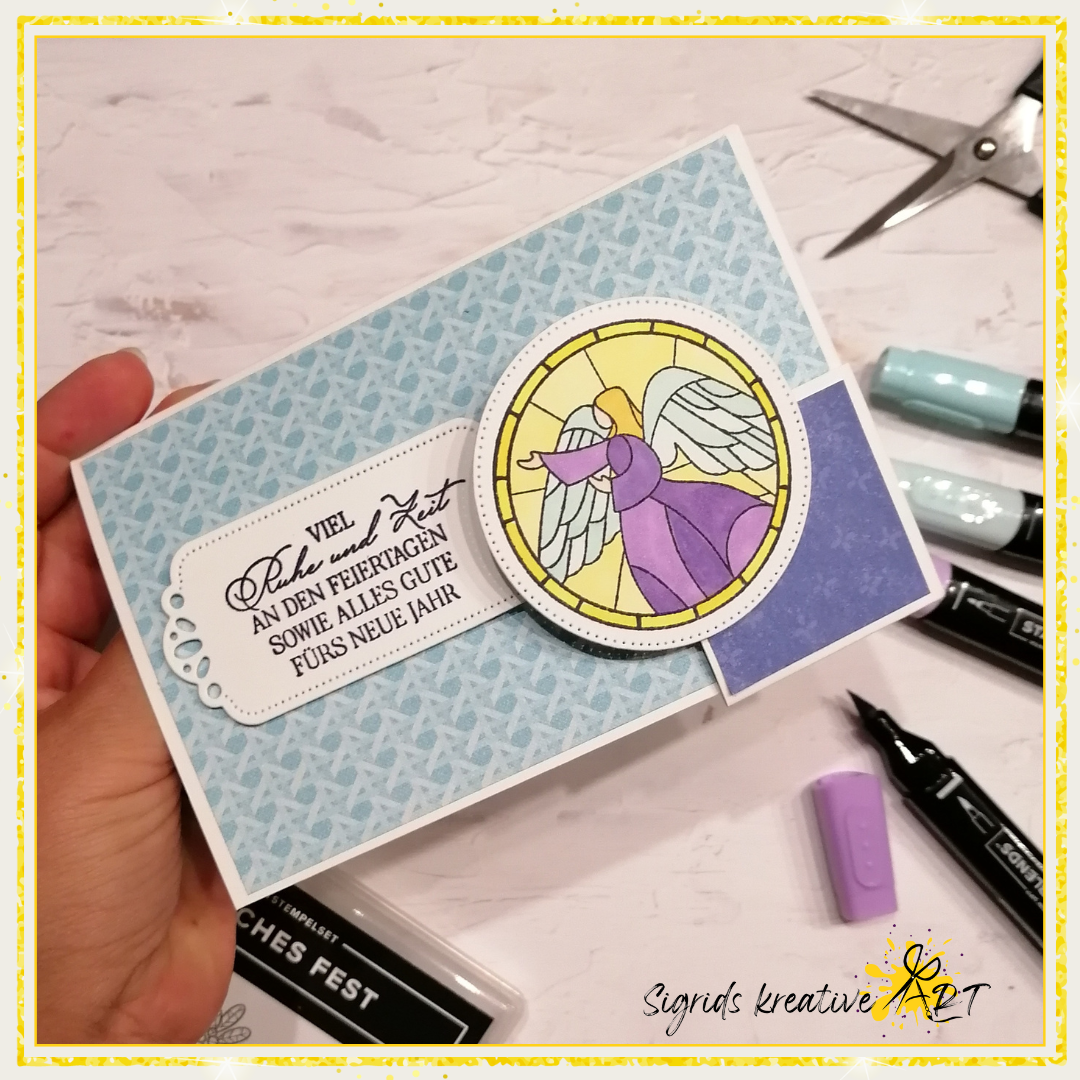 Stampin up   fun fold card   karten basteln   videotutorial   fr%c3%b6hliches fest 25
