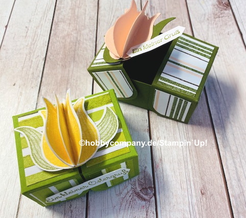 Verpackung basteln mit tulpendeko 1