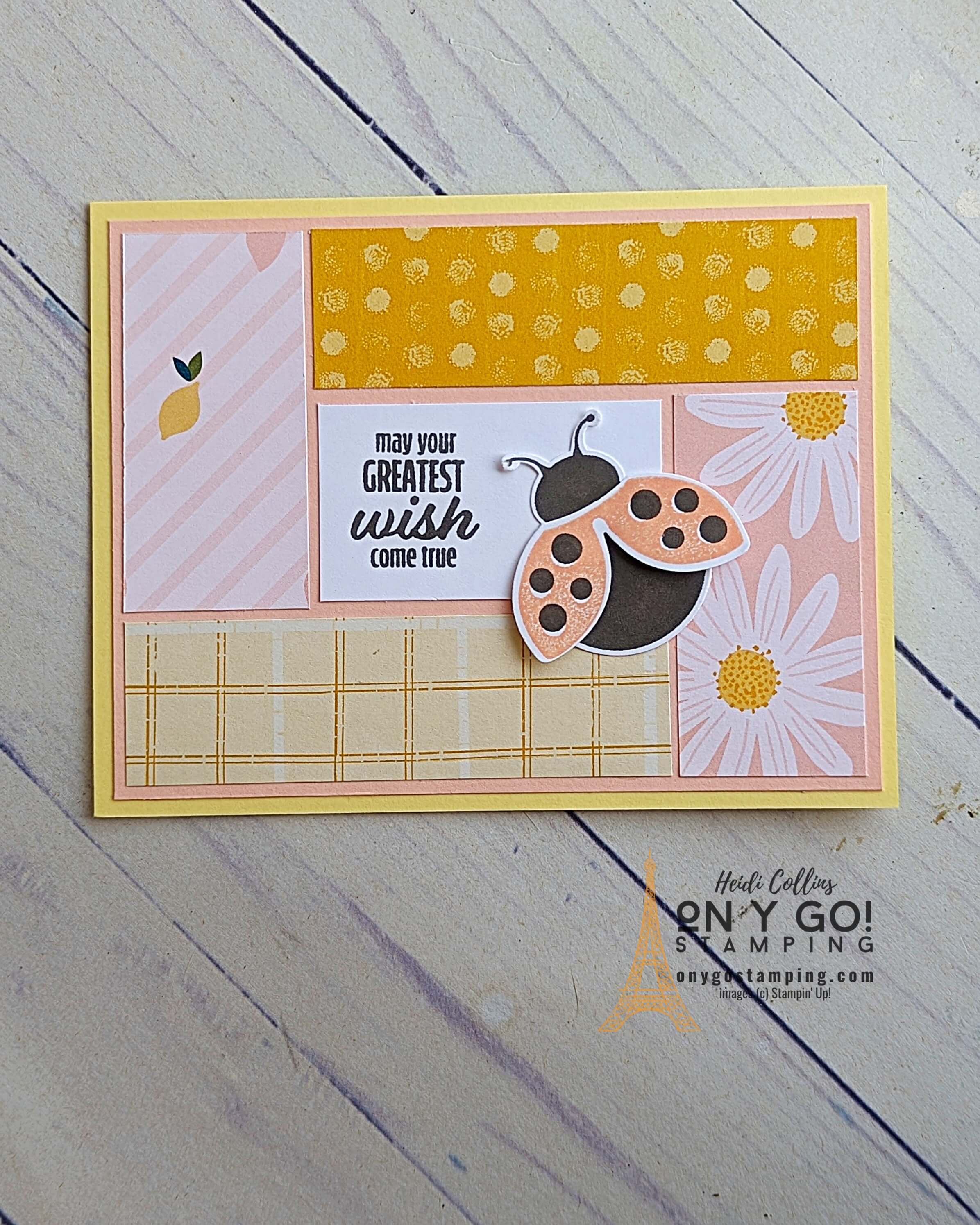 Mystery stamping hello ladybug august 2023