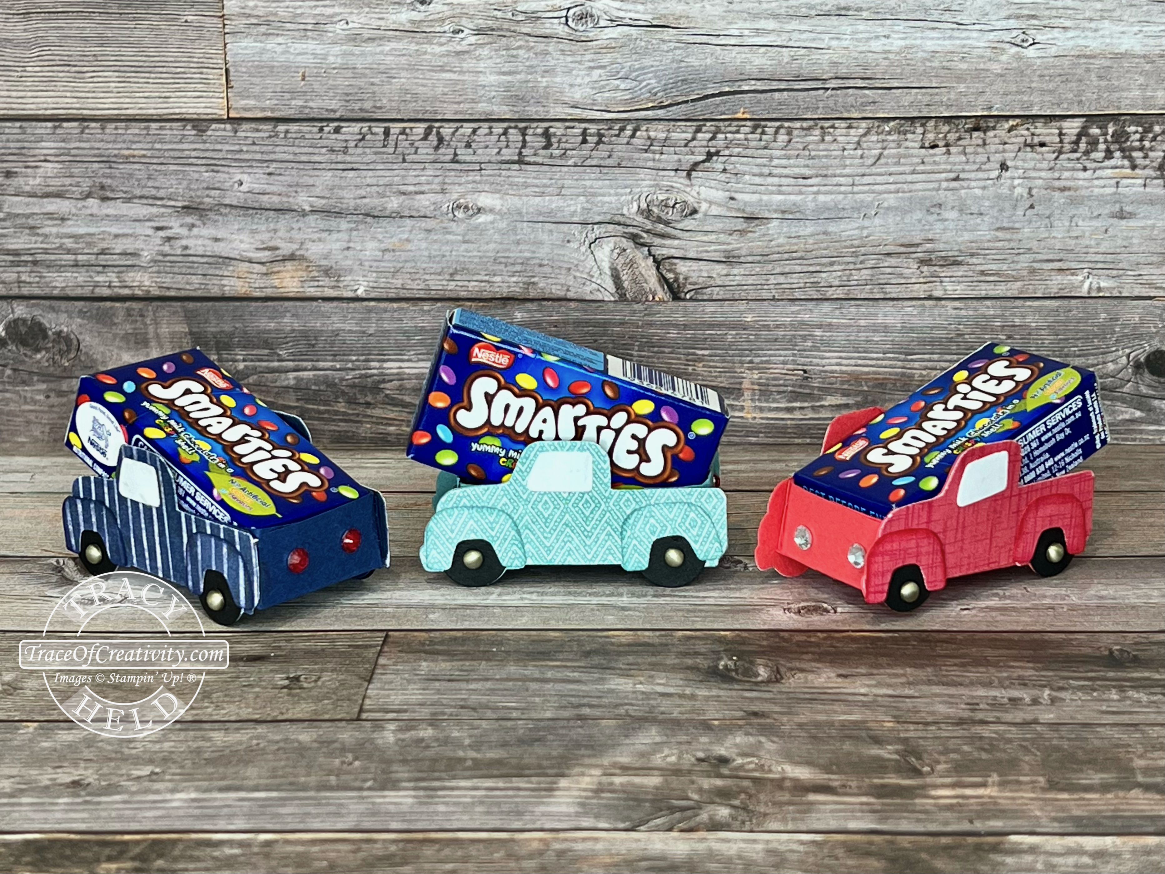 Trucking along treat boxes