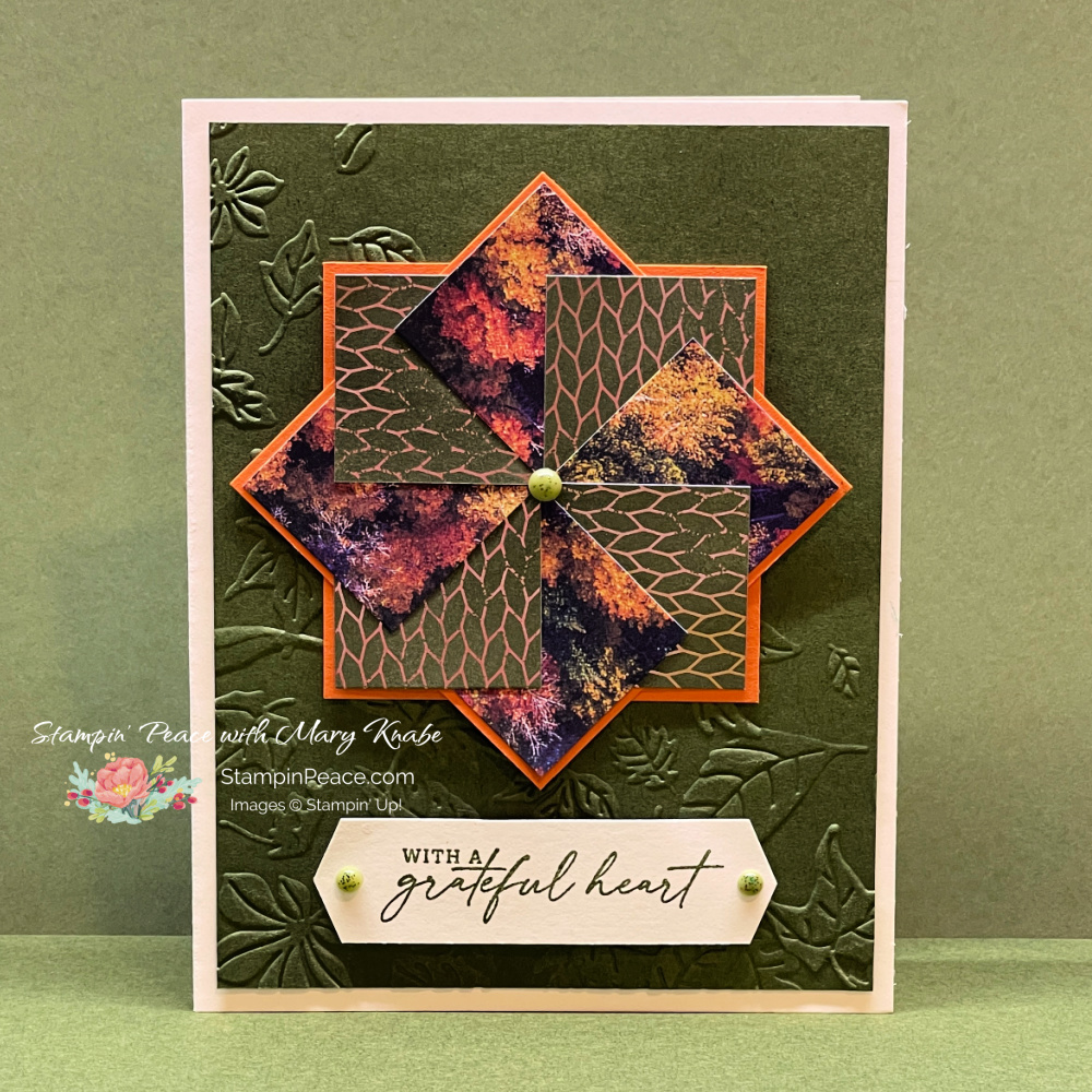 Stampin  up  all about autumn suite   mary knabe