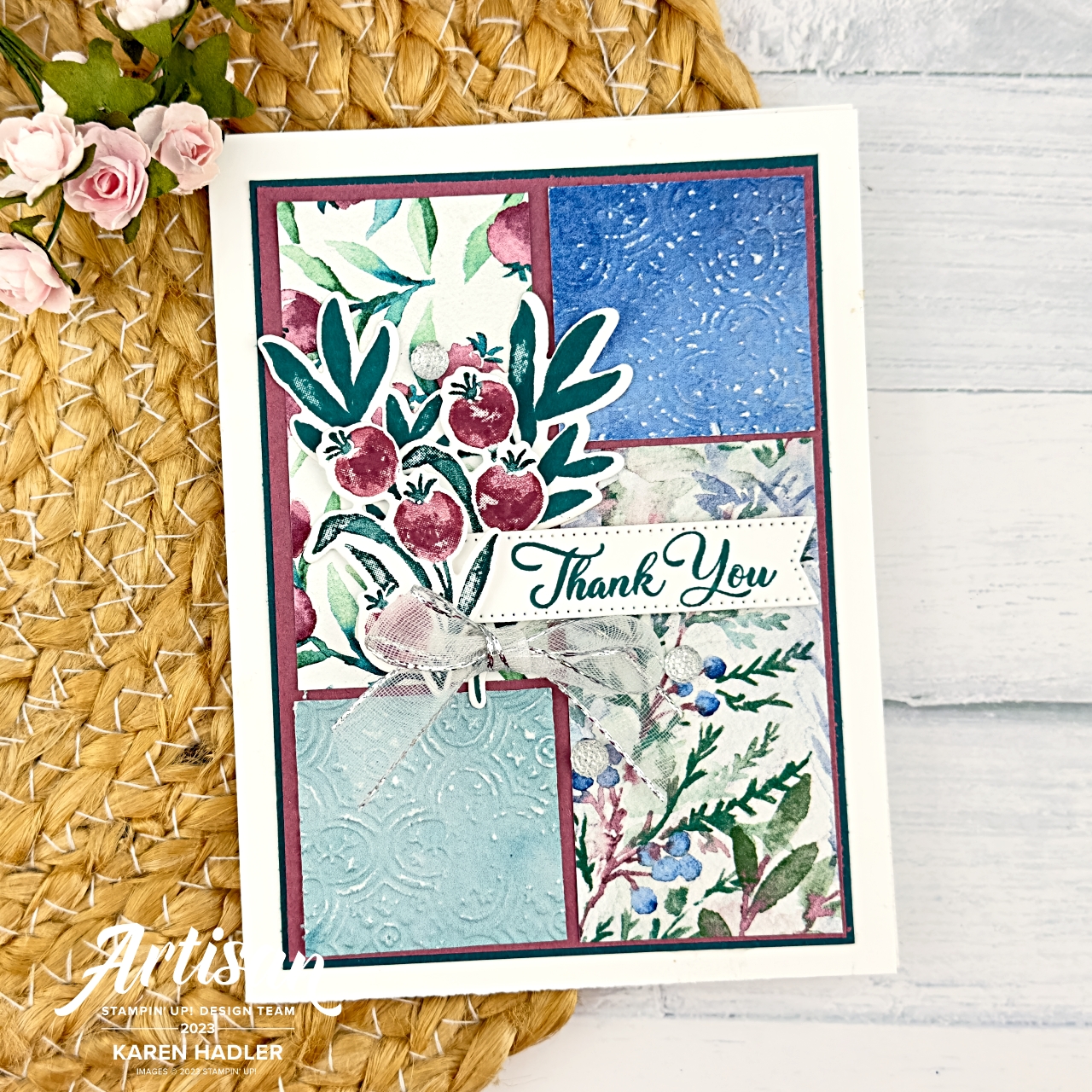 Magical meadow stampin up creative challenge