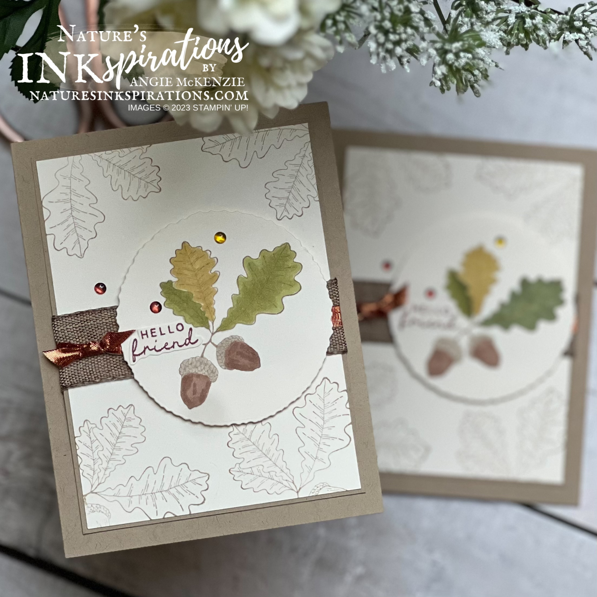 Stampin  up  fruitful blessings card   september 2023  6 