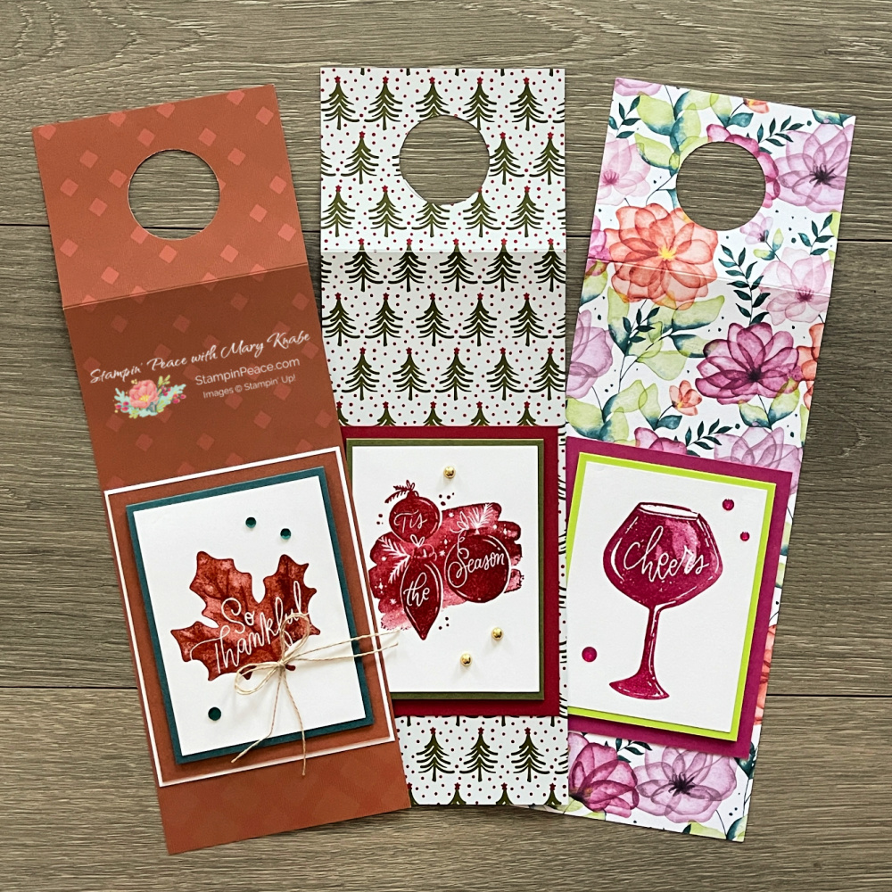Stampin  up  cheers to the season stamp set   mary knabe  16 