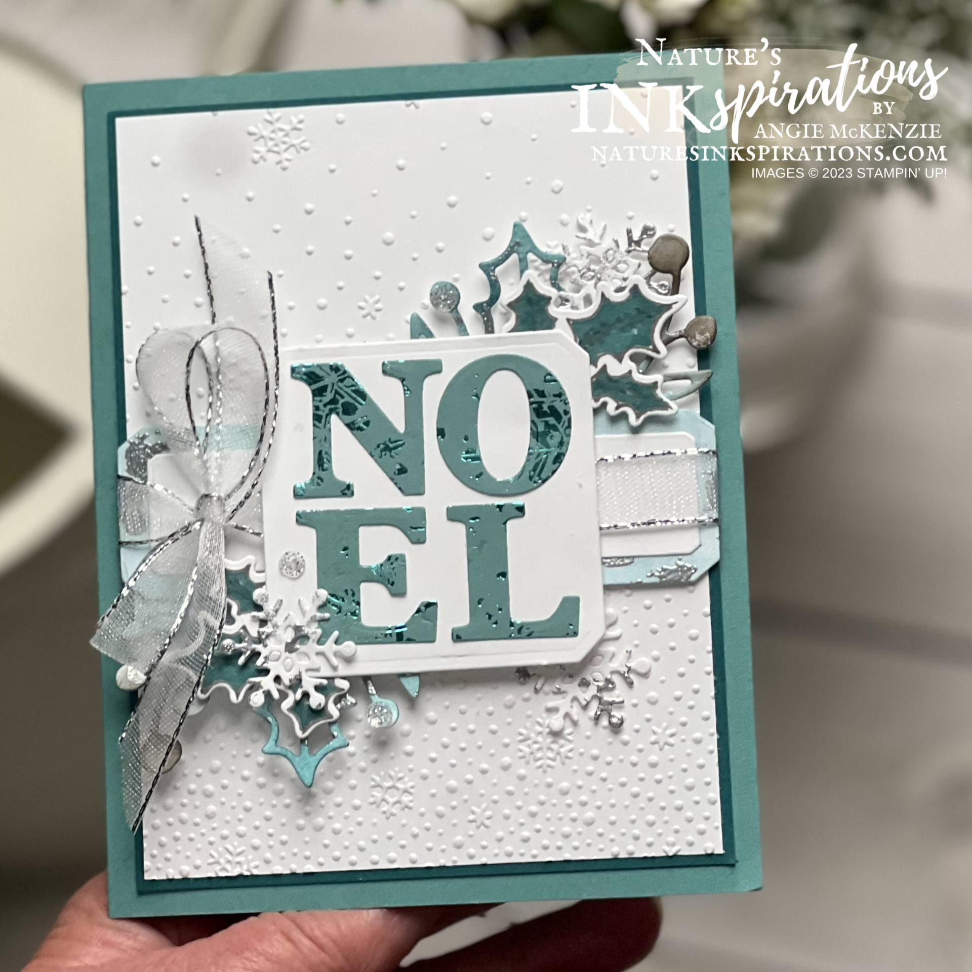 Stampin  up  christmas classics noel card   september 2023  10 