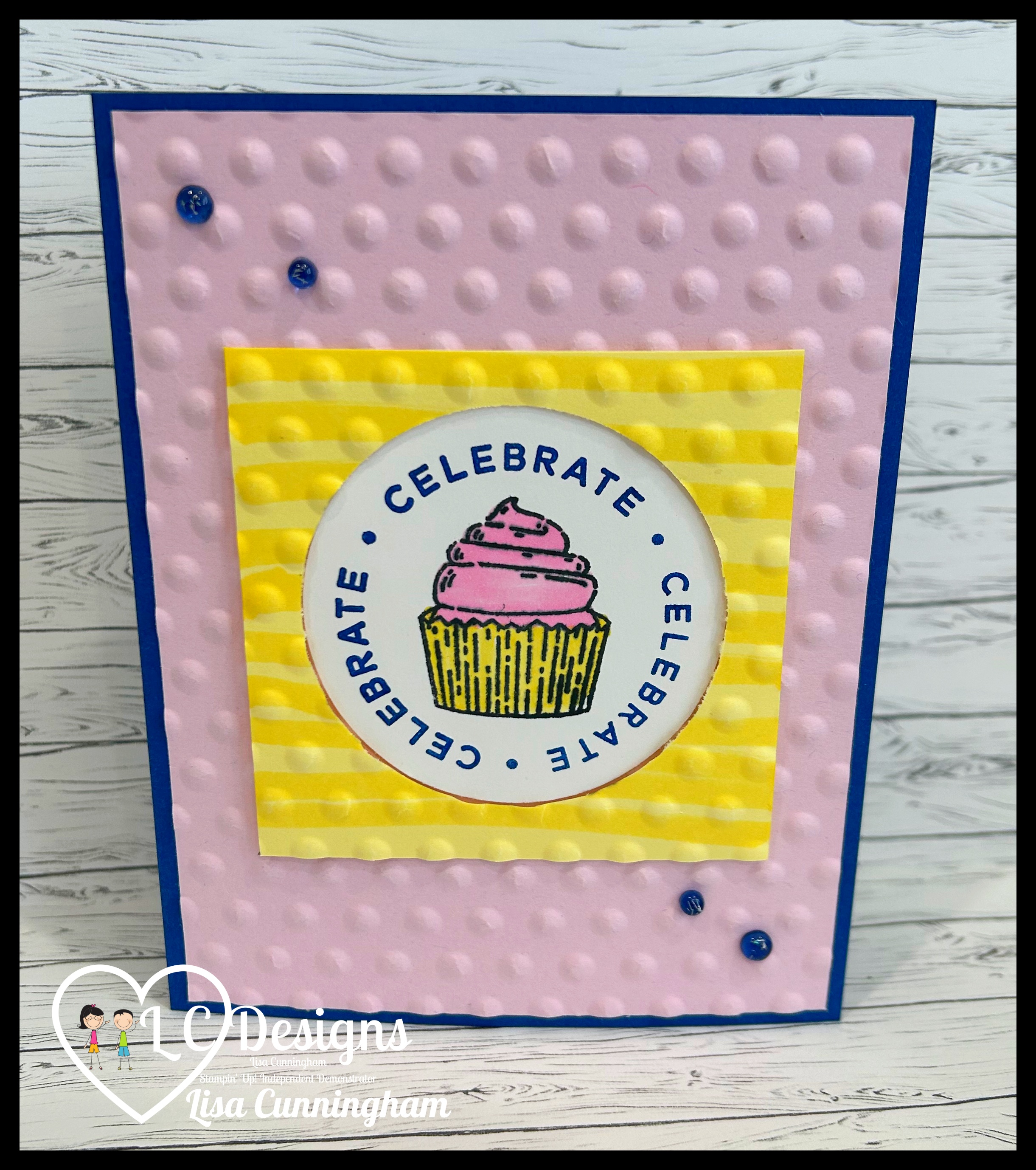 Circle celebrate card
