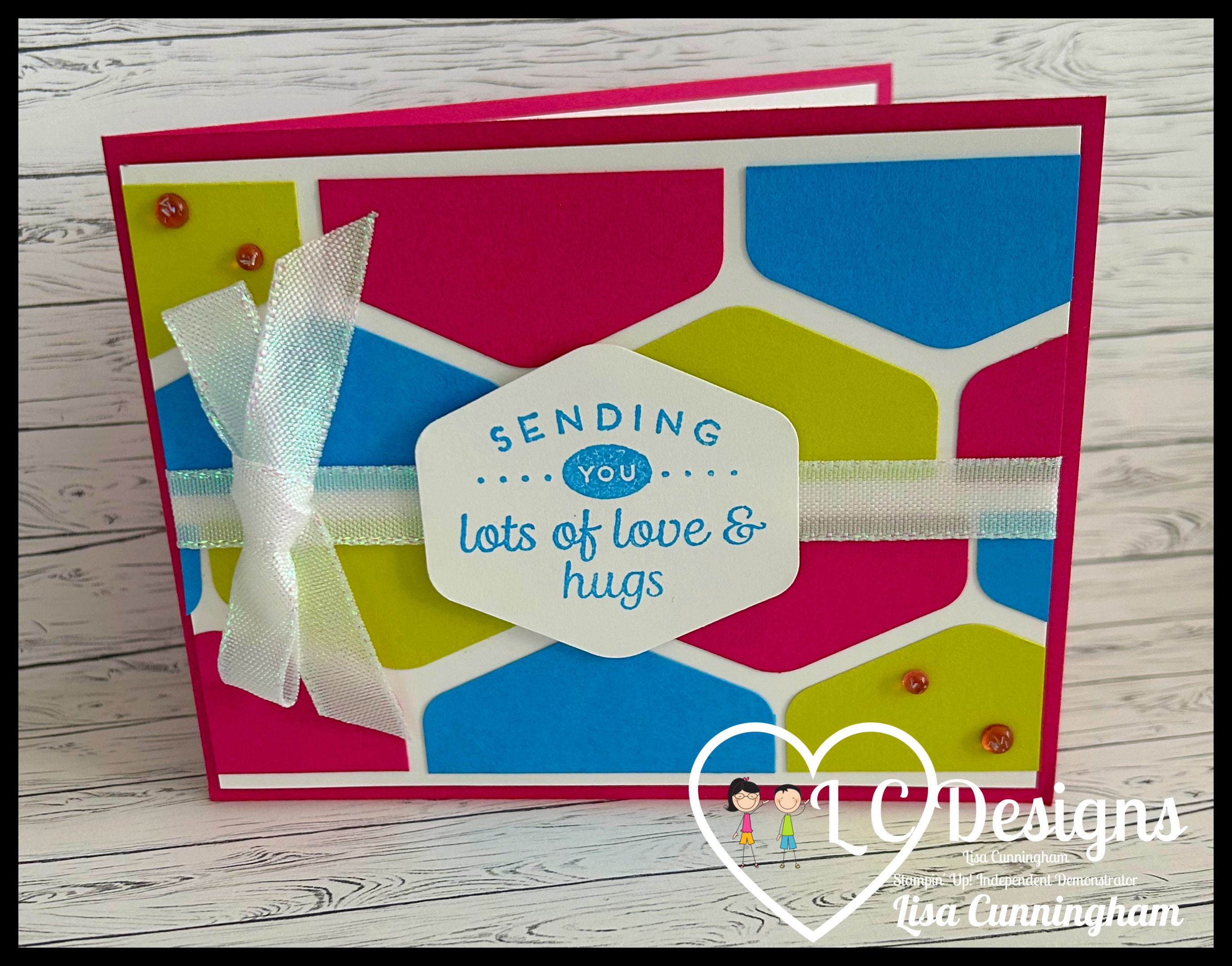 Hexagon card multi 