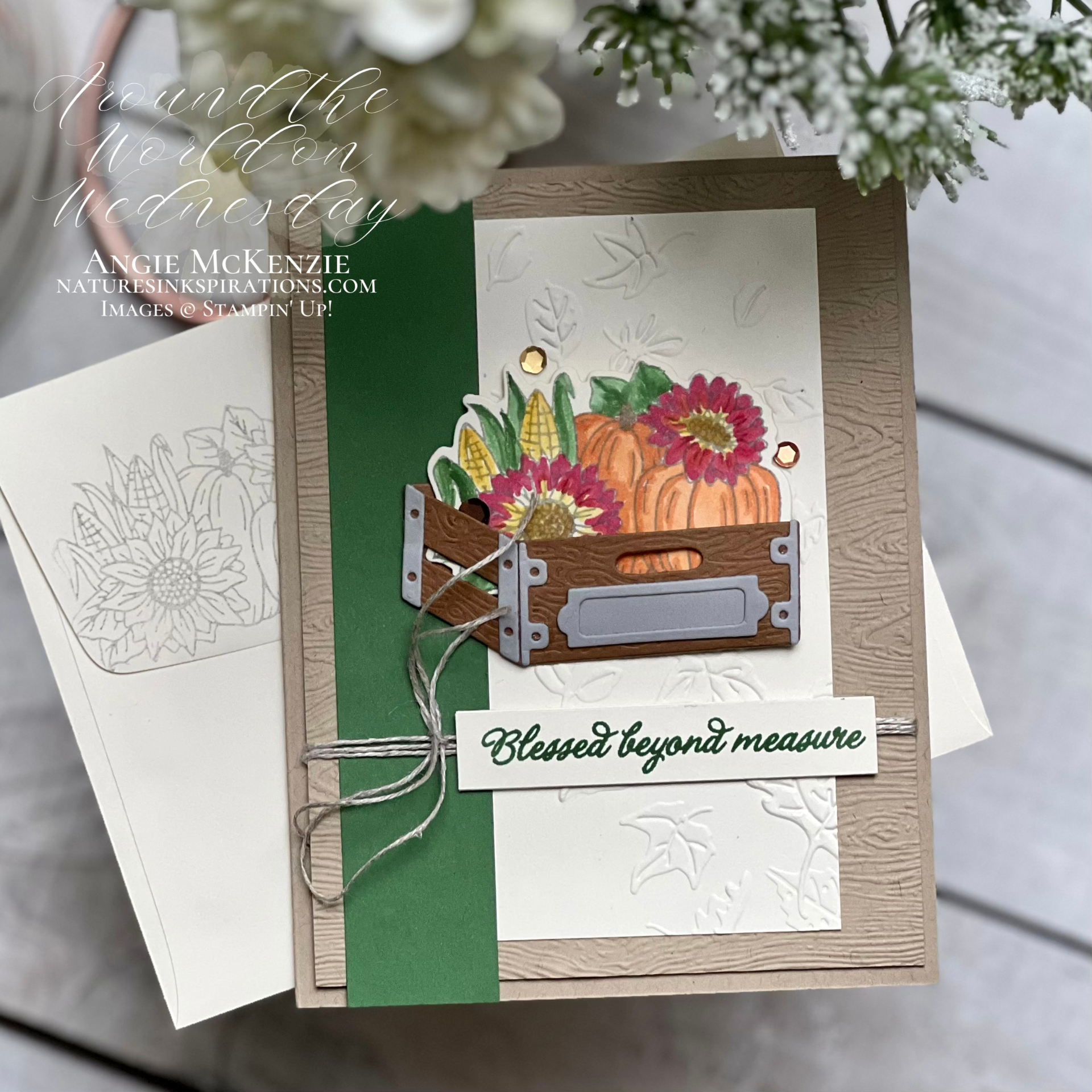 Stampin  up  rustic crate card   october 2023  3 