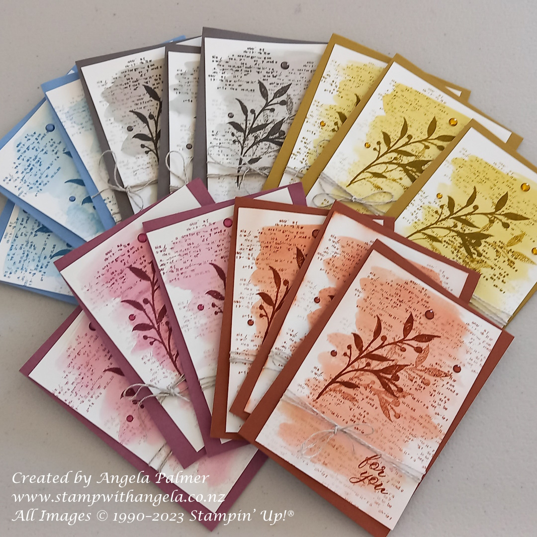 2023 2025 in color monochromatic gorgeously made cards