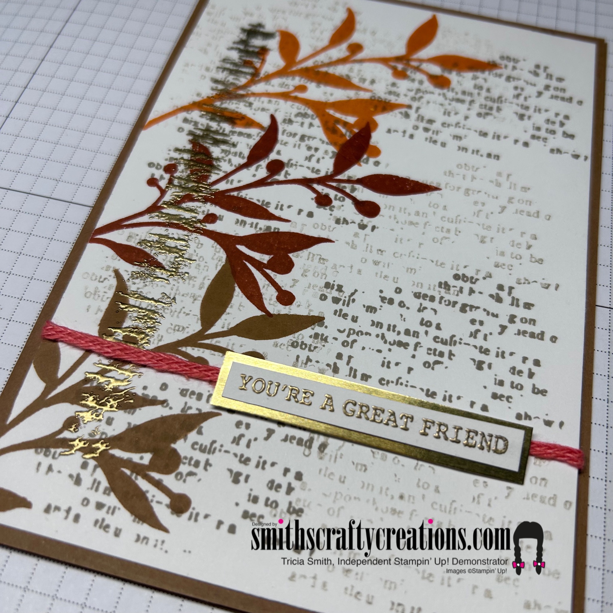Stamping with friends hop october 2023 stampin up handmade  6 