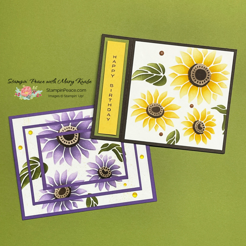 Stampin  up  abundant beauty decorative masks   mary knabe  7 