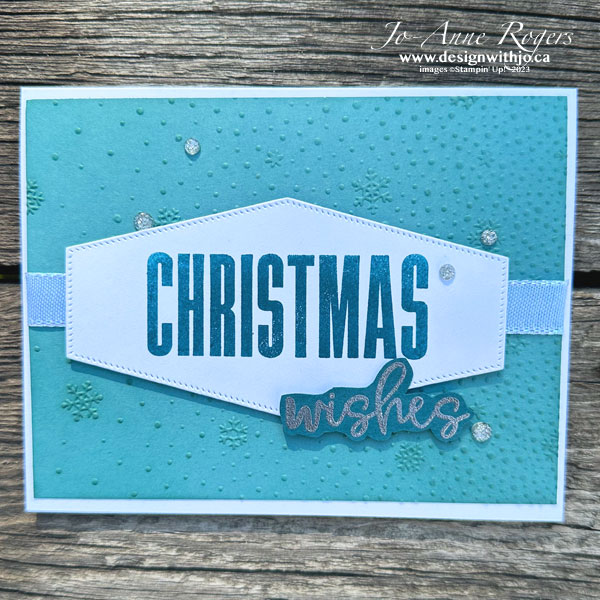 How to make greeting only stamped cards3