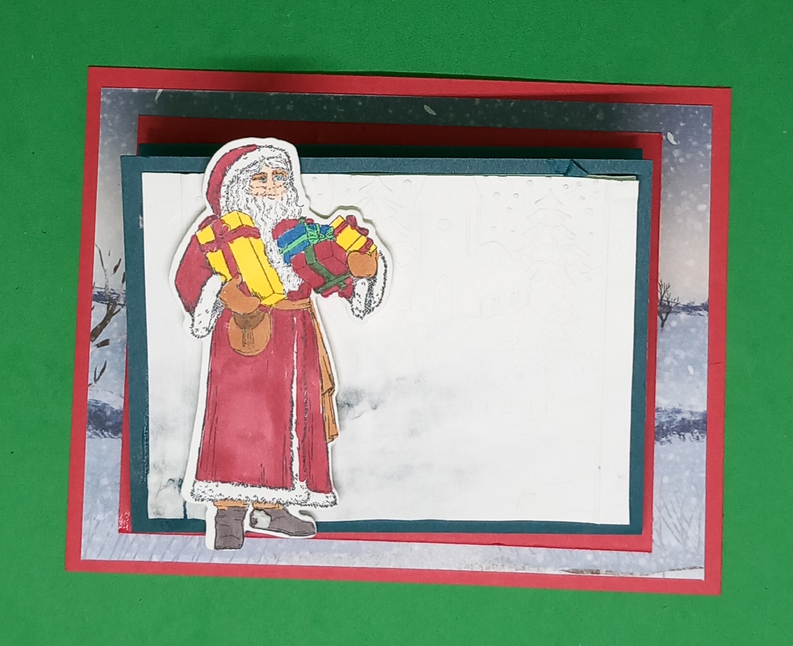 Gutscheinkarte post vom nikolaus
