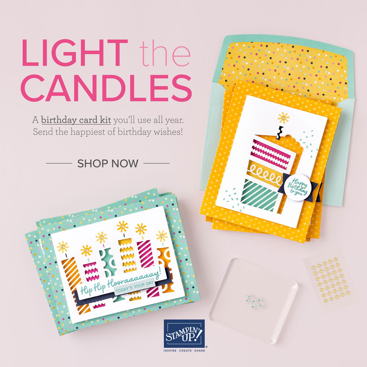 Light the candles kit